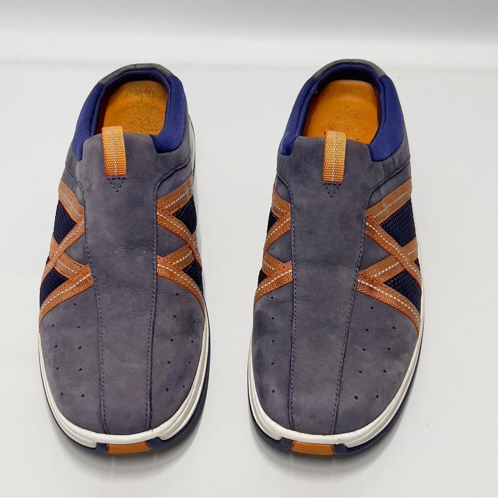 COLE HAAN women’s Size Slip On Sneaker Mules Purple And Orange